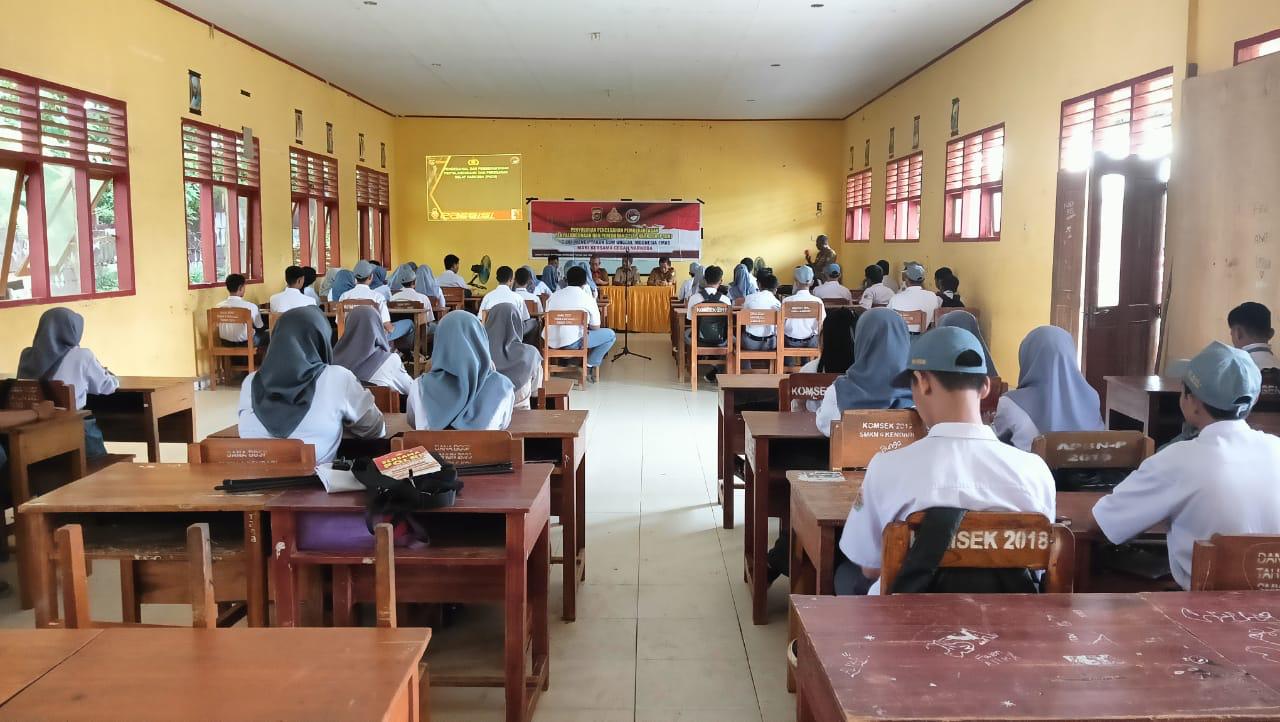 Ditresnarkoba Polda Sultra Gelar Penyuluhan P4GN di SMKN 6 Kendari