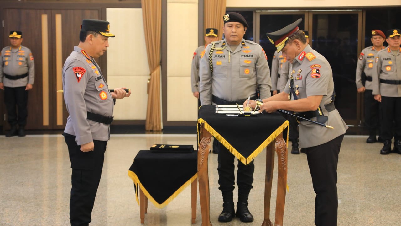 Dorong Profesionalisme dan Peningkatan Pelayanan, Kapolri Lantik Pejabat Utama Baru