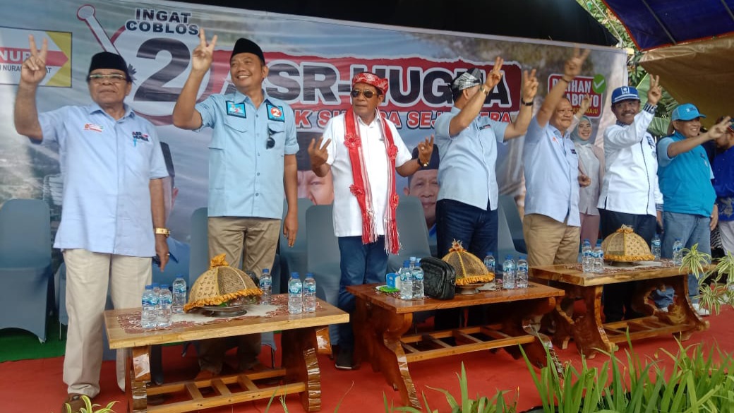 Ribuan Pendukung Hadiri Kampanye Terakhir Paslon ASR-Hugua di Baubau