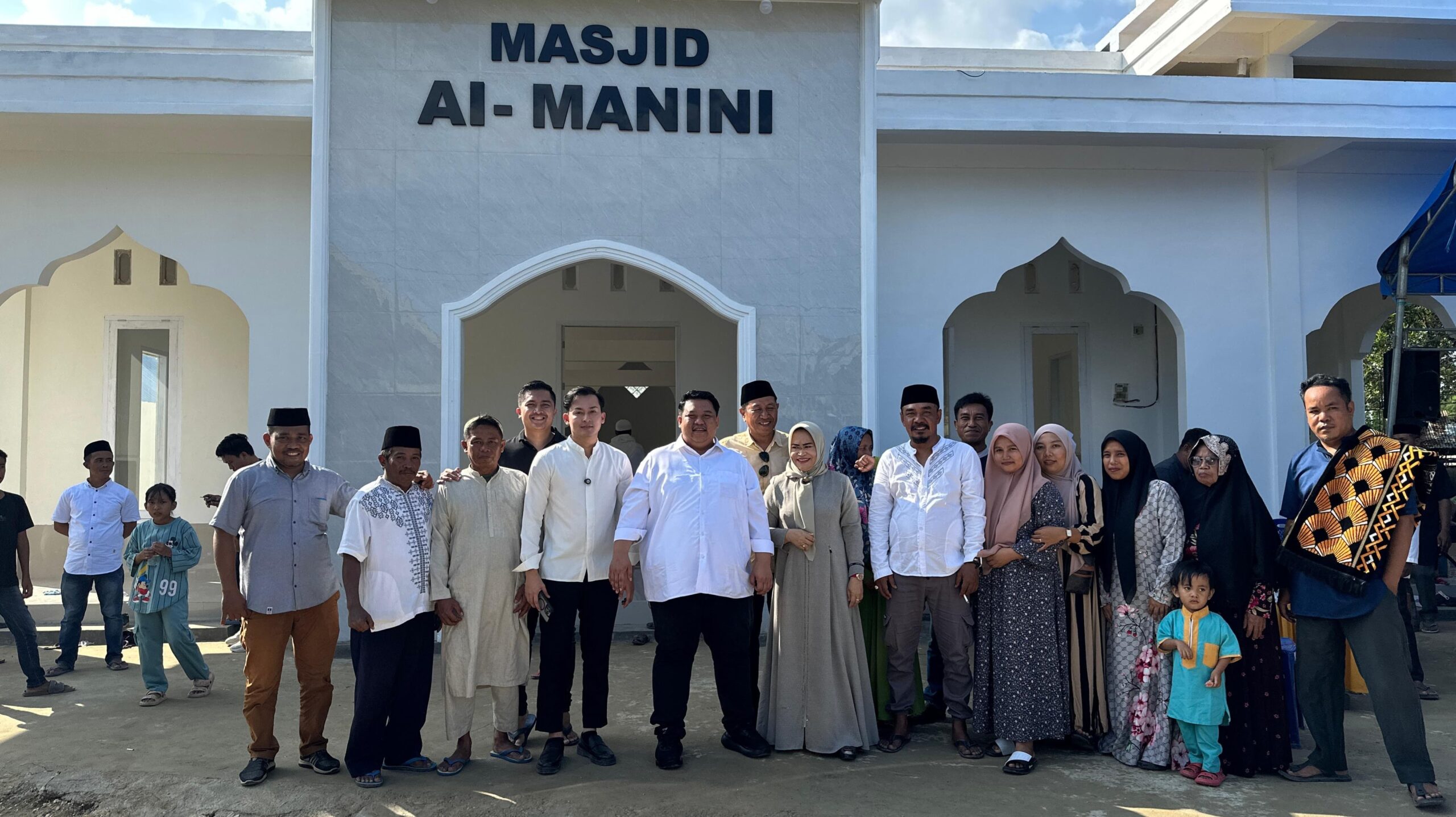 Yudhianto Mahardika Resmikan Masjid Al Manini di Baruga: Amal Ibadahnya Untuk Kita Semua