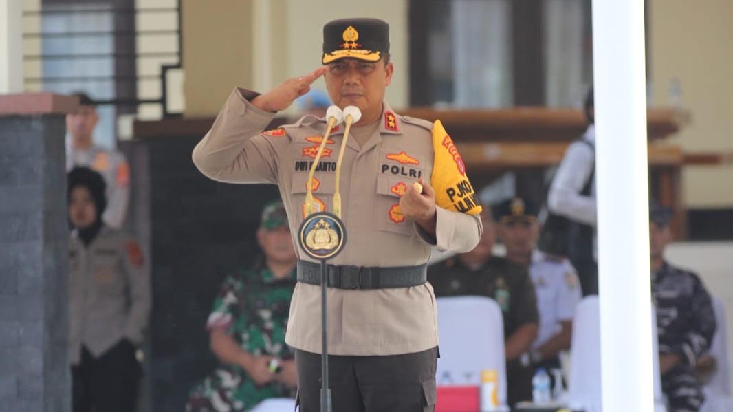 Kapolda Sultra Pimpin Apel Operasi Lilin Anoa Natal 2024 dan Tahun Baru 2025