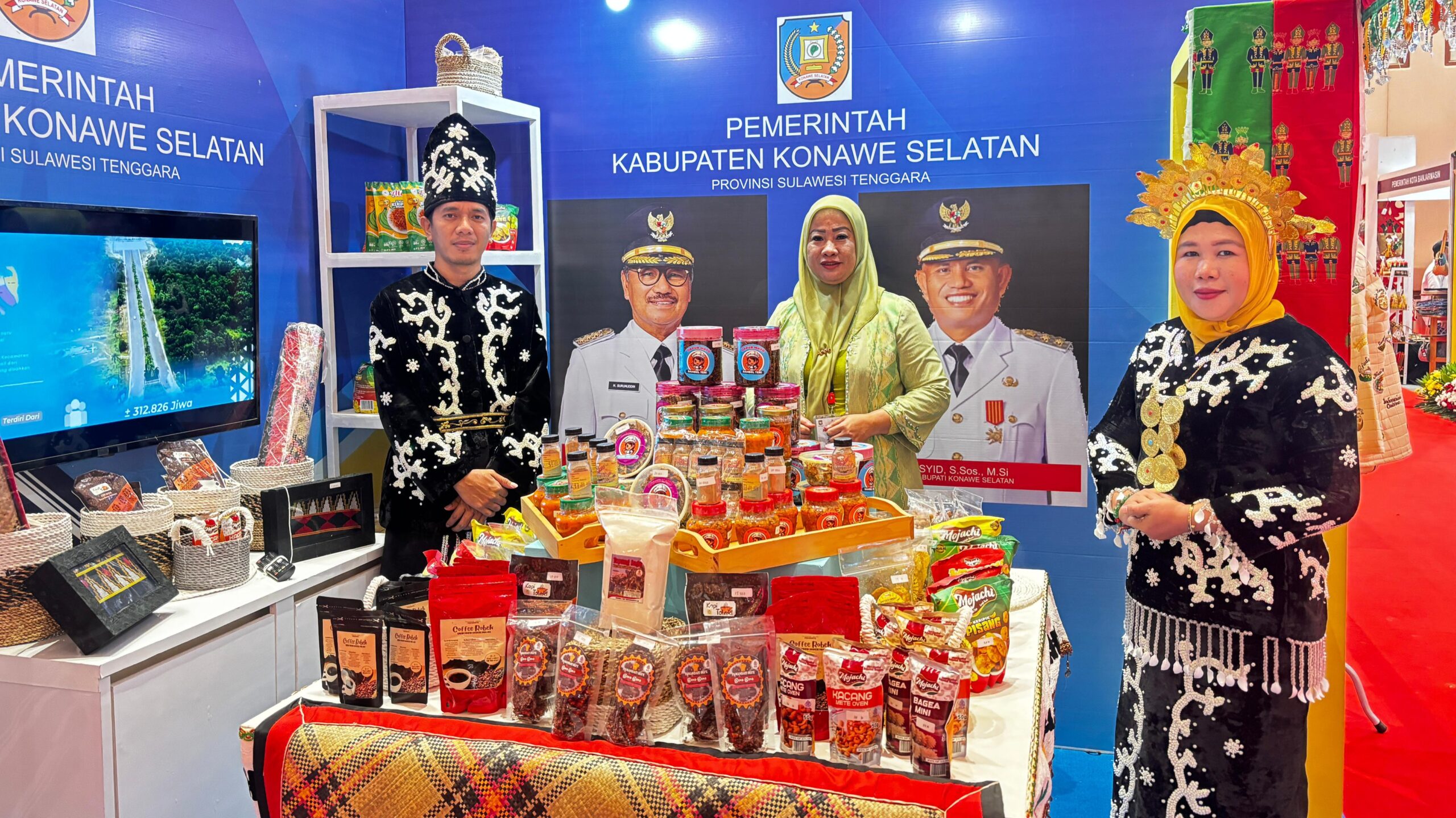 Indonesia Maju Expo & Forum 2024 di Jakarta, Pemda Konawe Selatan Pamerkan Produk Unggulan Lokal Daerah