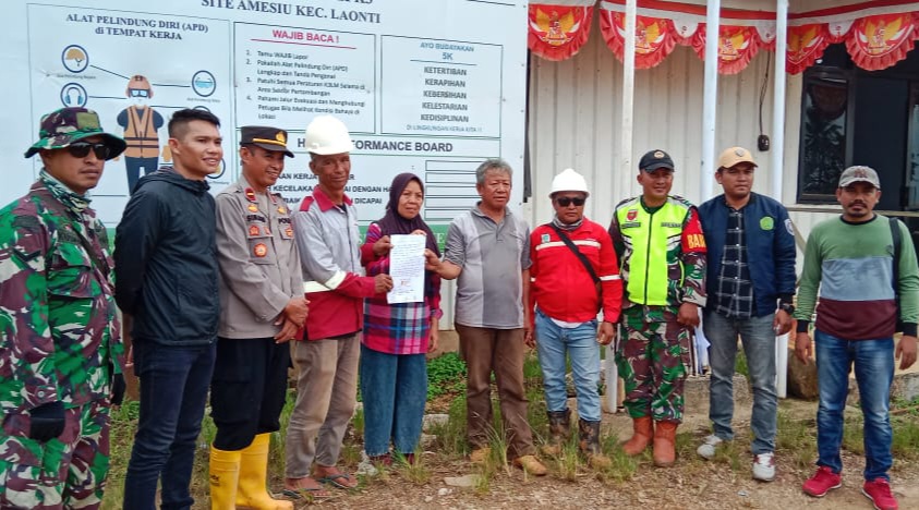 PT GMS Mediasi Kedua Warga yang Saling Klaim Pemilikan Lahan