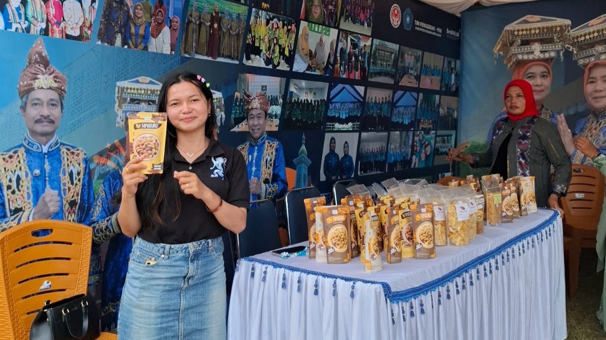 Produk UMKM Binaan PT GKP Meriahkan Ekspose Capaian Pembangunan Pemda Konawe Kepulauan