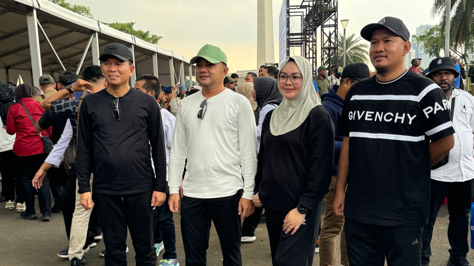 Siap Setaran Konawe Selatan, Irham-Wahyu Ikuti Gladi Kotor di Monas