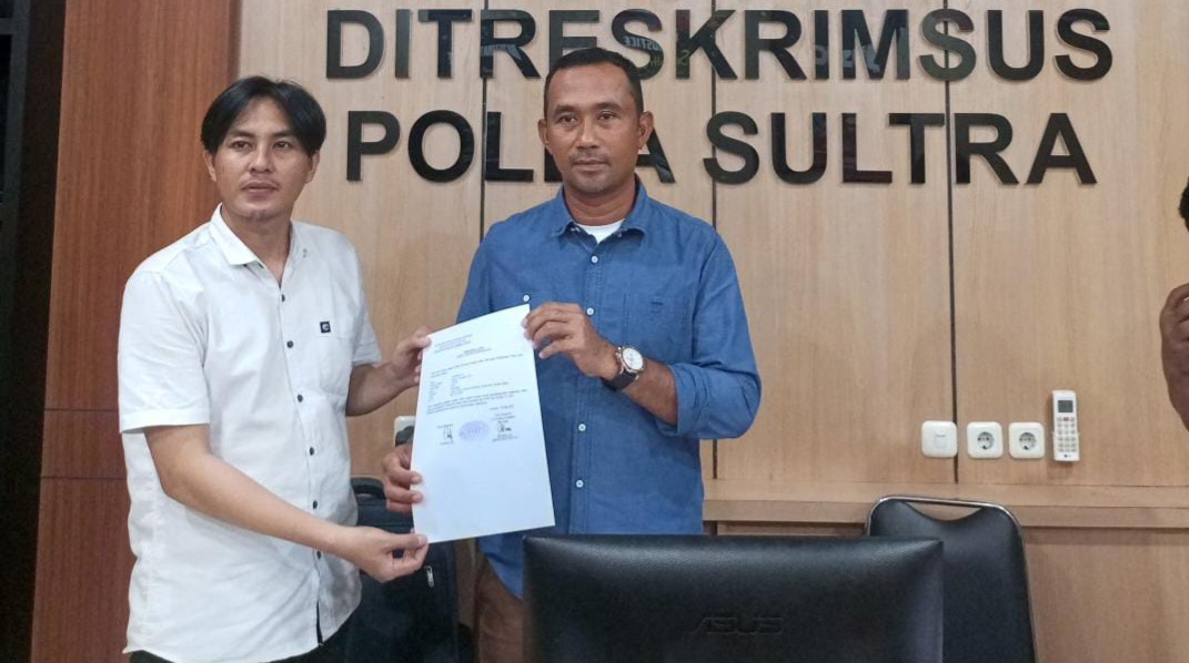 Dinilai Mangkrak, LPMP Laporkan Dugaan Korupsi Pembangunan Puskesmas Wolasi di Polda Sultra