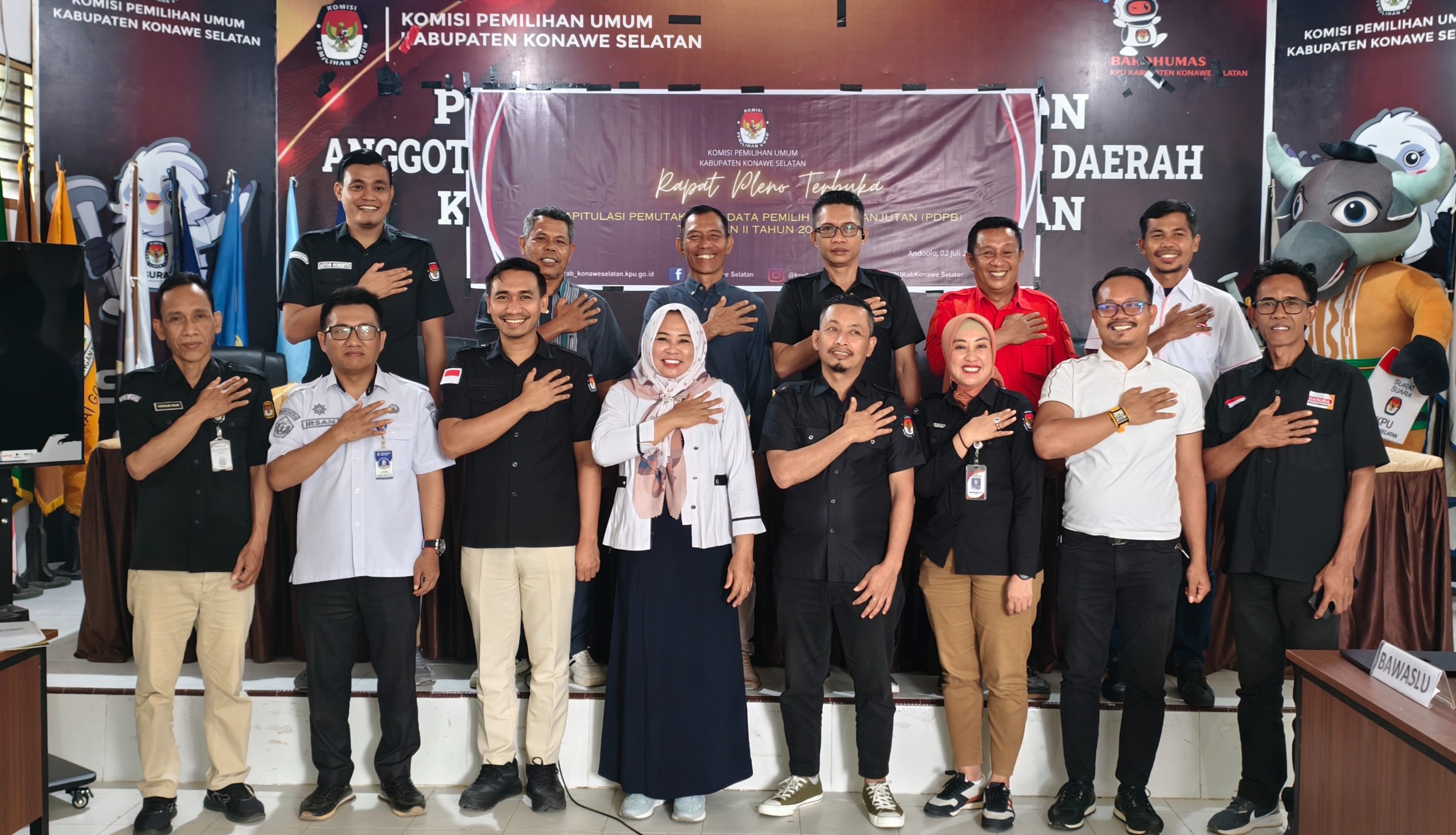 Hasil Rekapitulasi PDPB KPU Konawe Selatan Ratusan Pemilih Hilang Dari DPT, Ini Penyebabnya