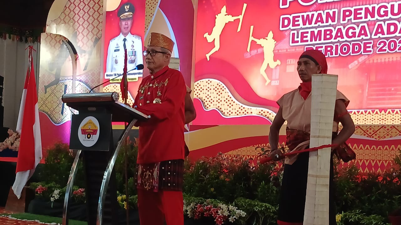Lukman Abunawas Resmi Pimpin LAT Sultra Masa Bakti 2025-2030