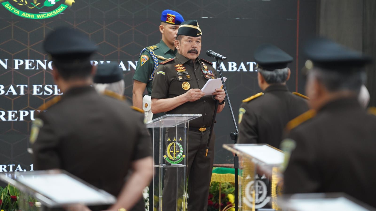 Jaksa Agung Lantik Abdul Qohar Sebagai Kajati Sultra