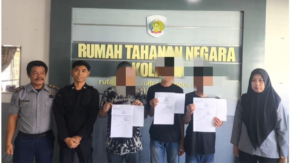 Delapan Warga Binaan di Sulawesi Tenggara Terima Amnesti Presiden Prabowo