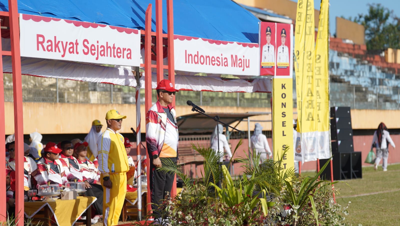 Sambut HUT ke-80 RI, Porseni Tingkat Kabupaten Konawe Selatan Resmi Bergulir