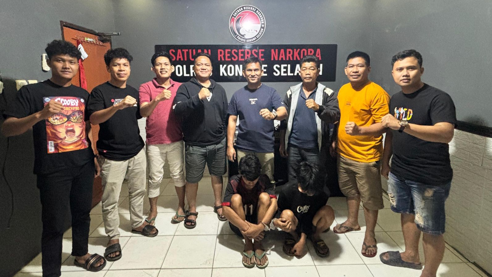 Diduga Edarkan 48,25 Gram Sabu, Dua Pelajar di Konawe Selatan Ditangkap Polisi