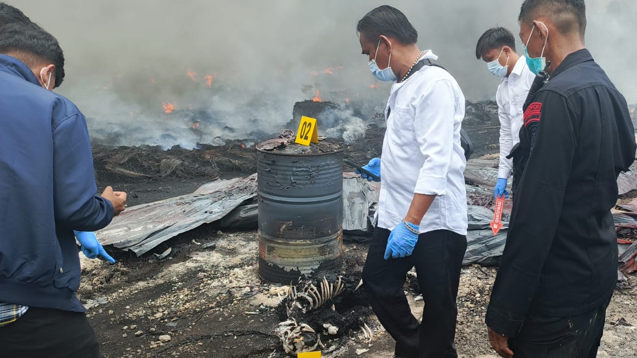 Pabrik Vulkanisir di Konda Terbakar, Satu Karyawan Meninggal Dunia