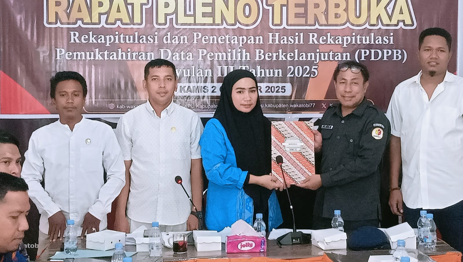 Rekapitulasi PDPB Triwulan III 2025, KPU Wakatobi Tetapkan 82.431 Pemilih