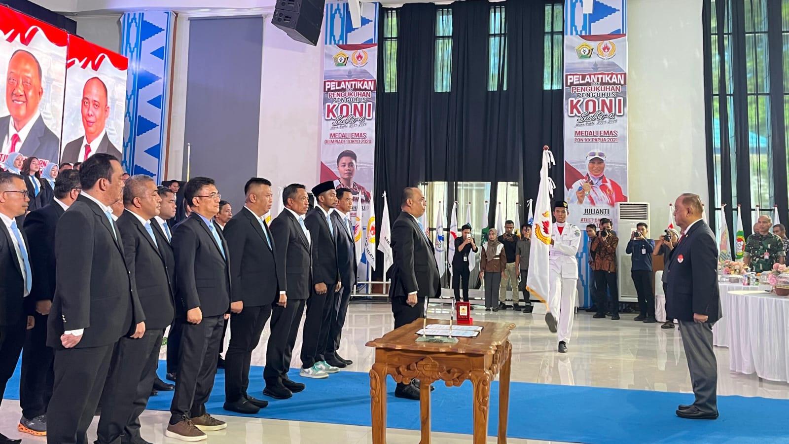 Pengurus KONI Sultra Masa Bakti 2025–2029 Resmi Dikukuhkan, Komitmen Bawa Kejayaan Olahraga di Bumi Anoa