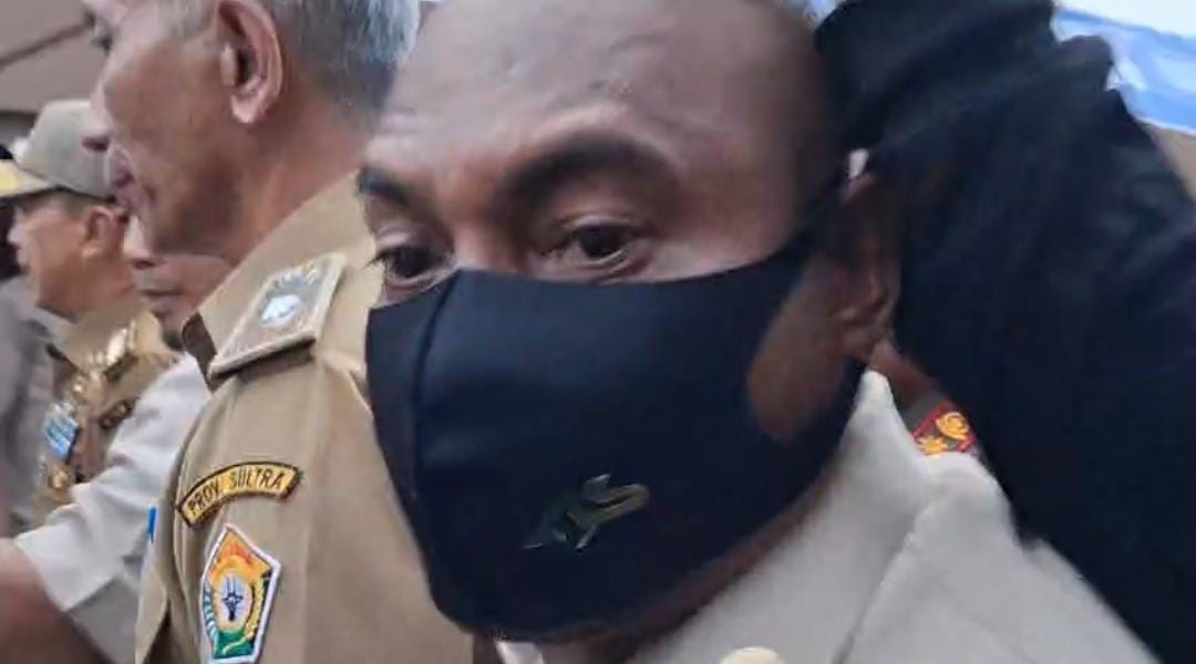 Arogansi Ajudan Warnai Doorstop Awak Media, Pemprov Sultra Beri Klarifikasi