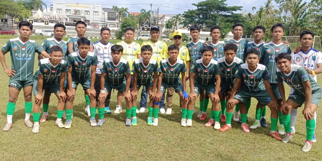 Tumbangkan Bombana, Tim Sepak Bola POPDA Konsel Melaju ke Final