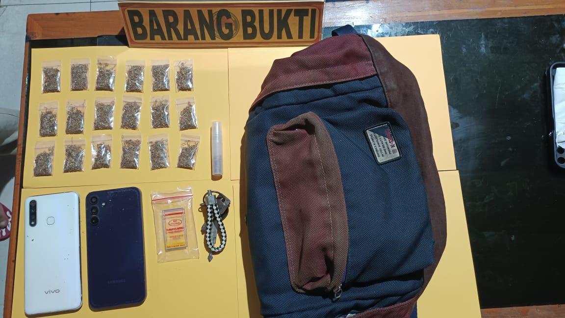 Polres Konsel Tangkap Dua Pelajar Terduga Pengedar Narkotika Jenis Sinte