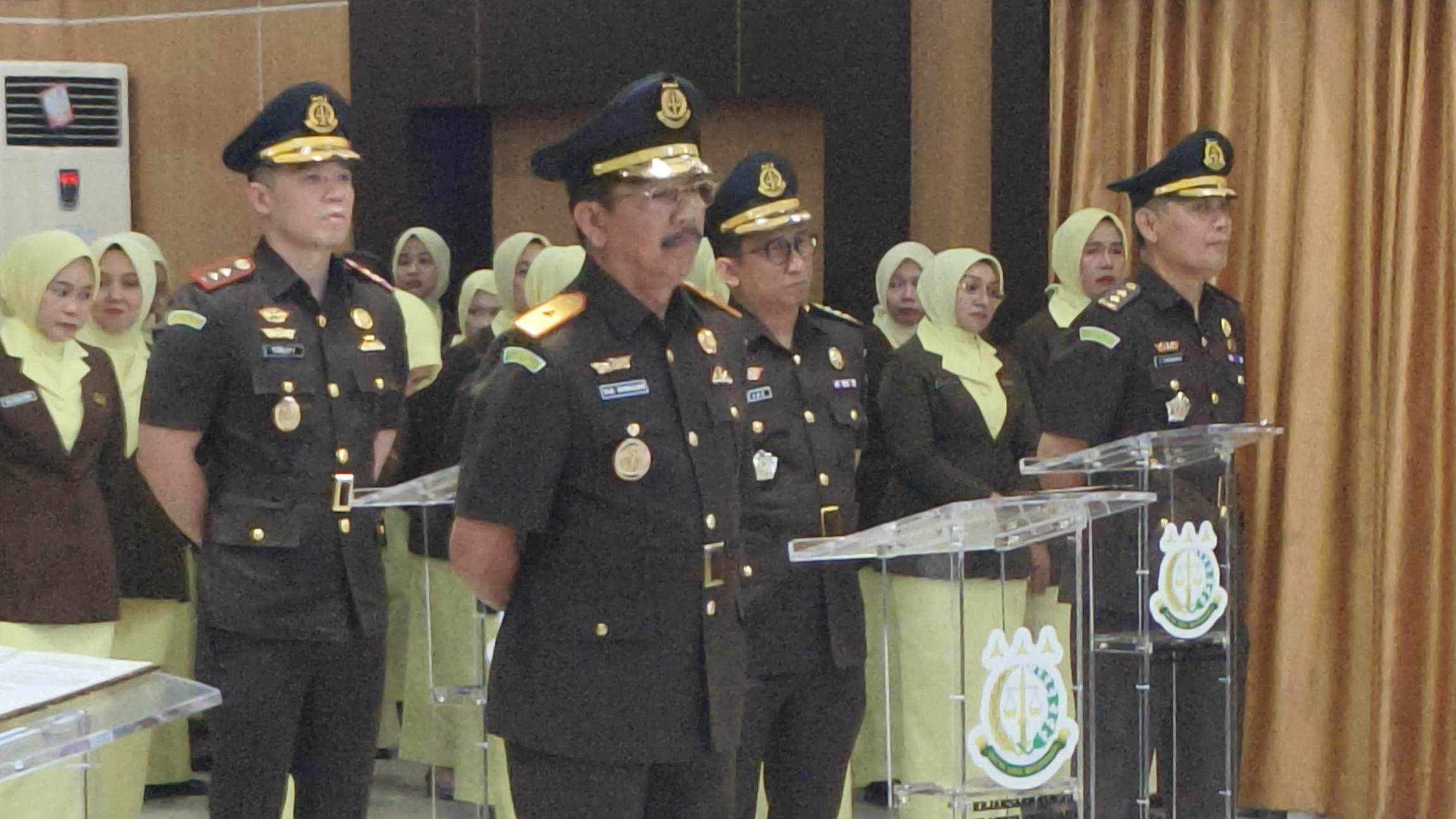 Resmi Jabat Wakajati Sultra, Saiful Bahri Siregar Siap Dukung Kepemimpinan Abdul Qohar