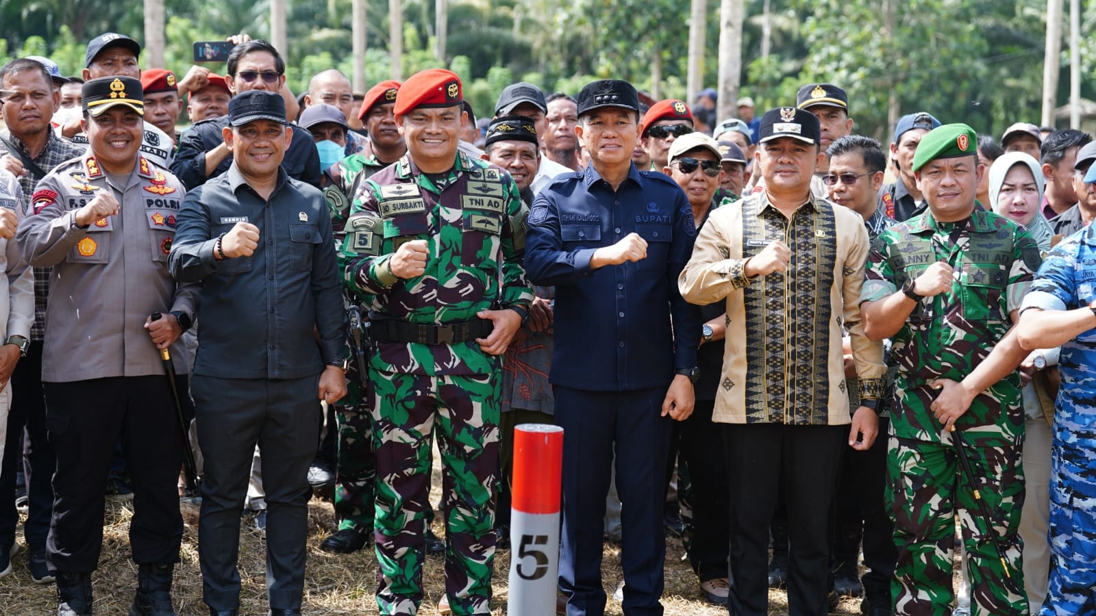 Pembangunan Markas Grup 5 Kopassus di Konawe Selatan Resmi Dimulai