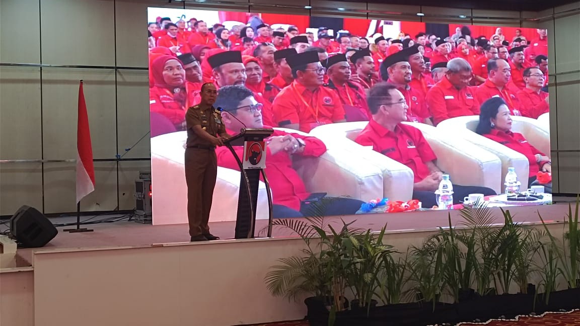 Konferda PDIP, Gubernur Sultra Ungkap Ironi Kemiskinan di Daerah Kaya Sumber Daya Alam