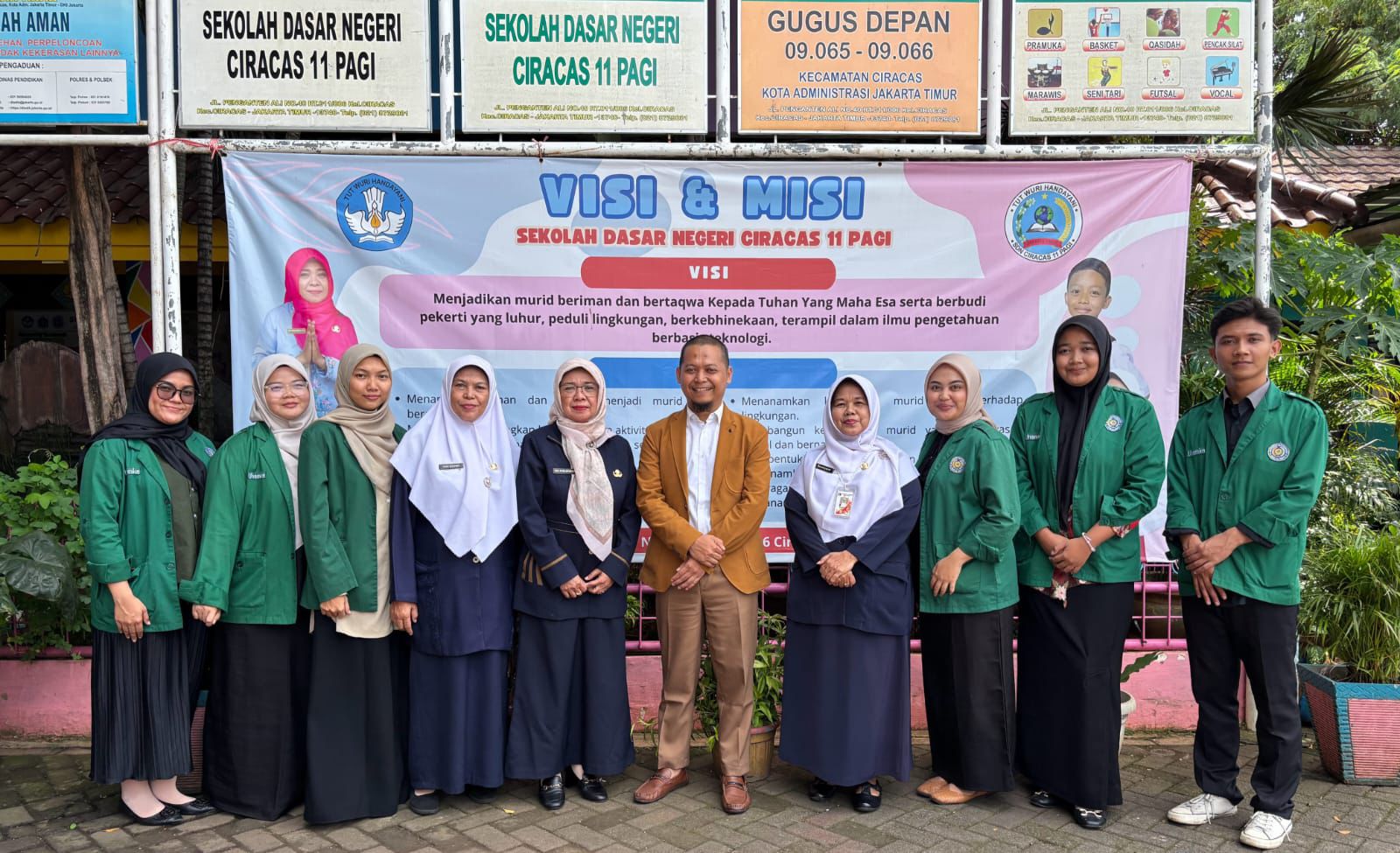 PLP FKIP UHAMKA 2025 di SDN Ciracas 11 Pagi Resmi Berakhir, Mahasiswa Dibekali Pengalaman Nyata Dunia Pendidikan