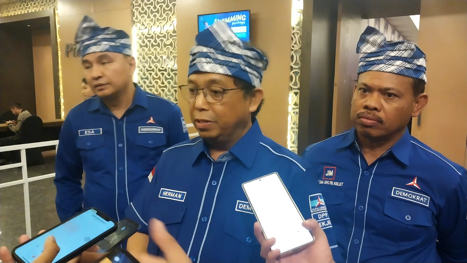 Hadiri Rakerda Demokrat Sultra, Sekjen Herman Khaeron Instruksikan Kader Sukseskan Program Presiden Prabowo
