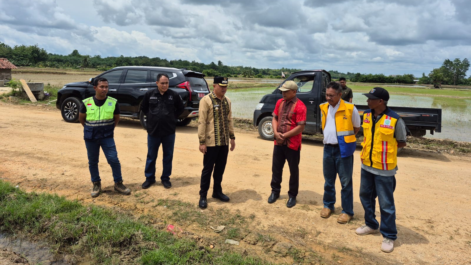 Proyek Jalan Rp19 Miliar Potoro–Lakara Dikebut, Wabup Konsel Lakukan Peninjauan