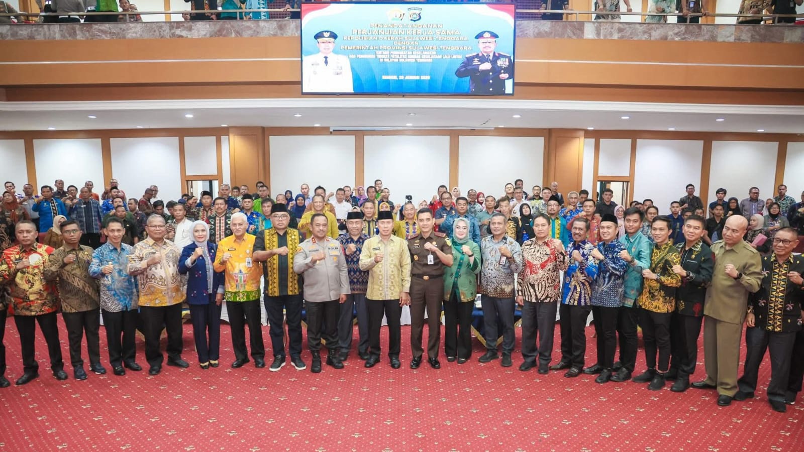 Bupati Konawe Selatan Hadiri Rakor Pemberantasan Korupsi Bersama KPK dan Pemda se-Sultra