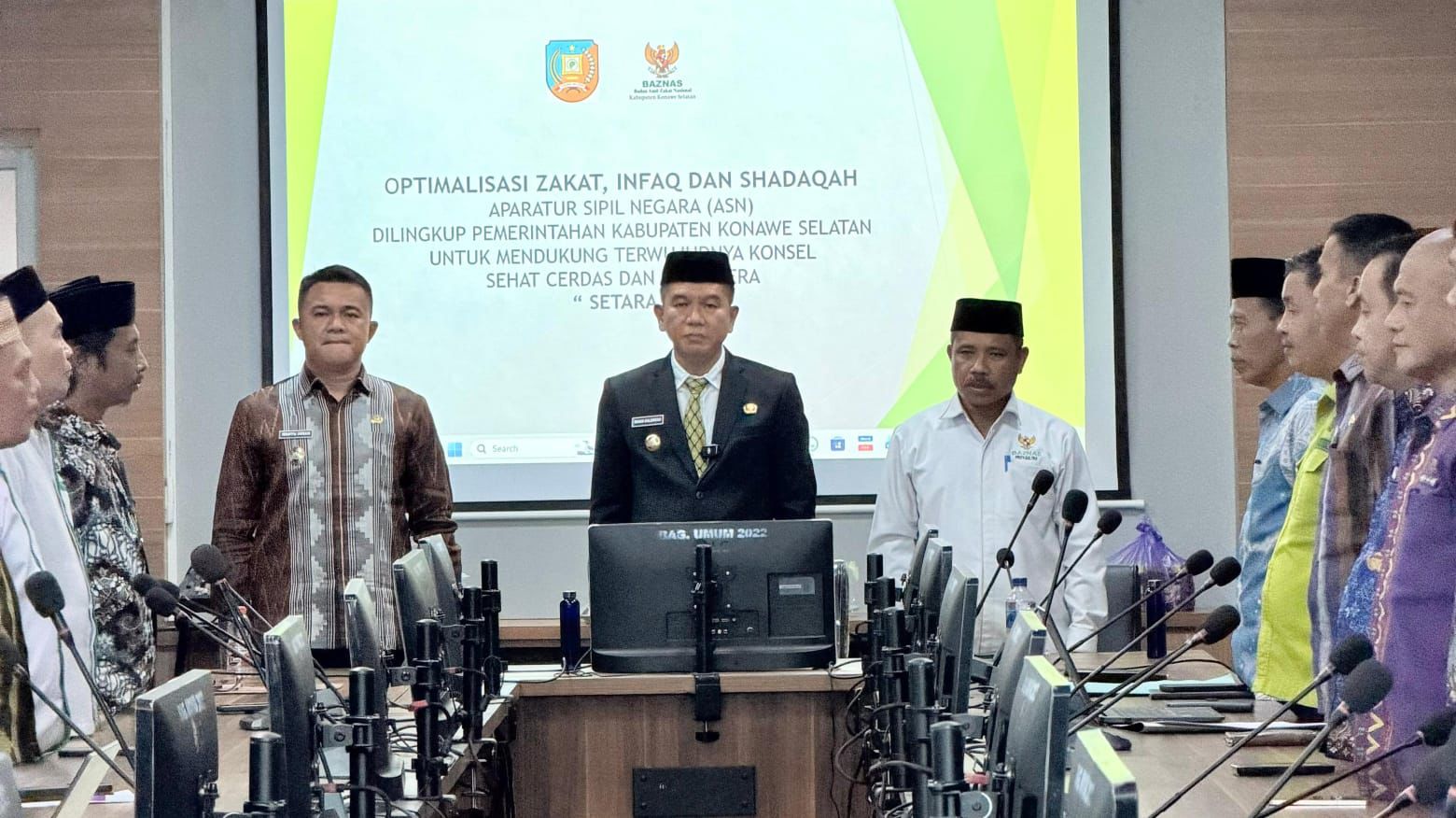 Pemkab Konsel dan Baznas Tetapkan Zakat Fitrah Ramadan 2026, Ini Besarannya