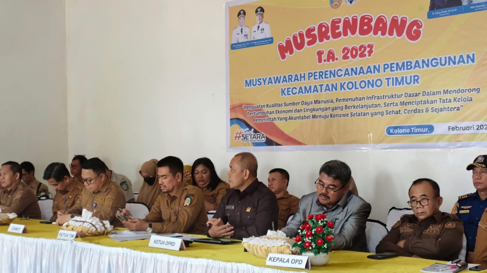 Ketua DPRD Konsel Soroti Pariwisata dan Kelautan di Musrenbang Kolono Timur