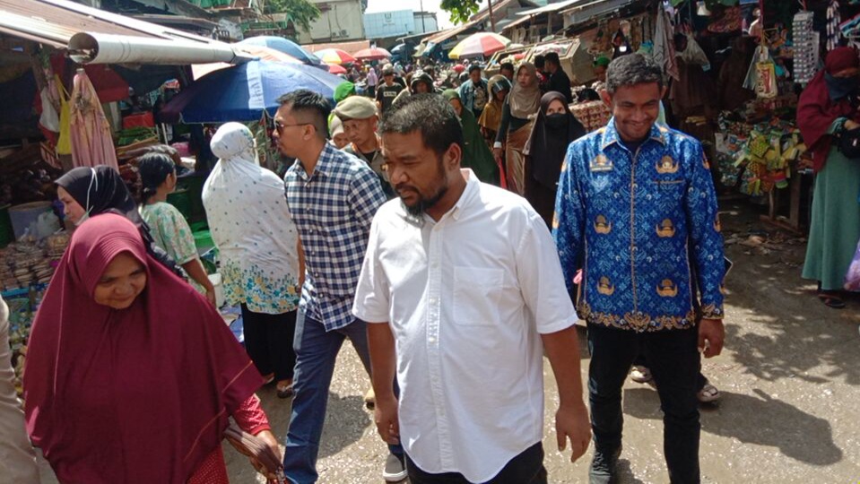 Sidak Pasar Jelang Idulfitri 2026, DPRD dan Pemkot Kendari Pastikan Stok Aman, Harga Terkendali