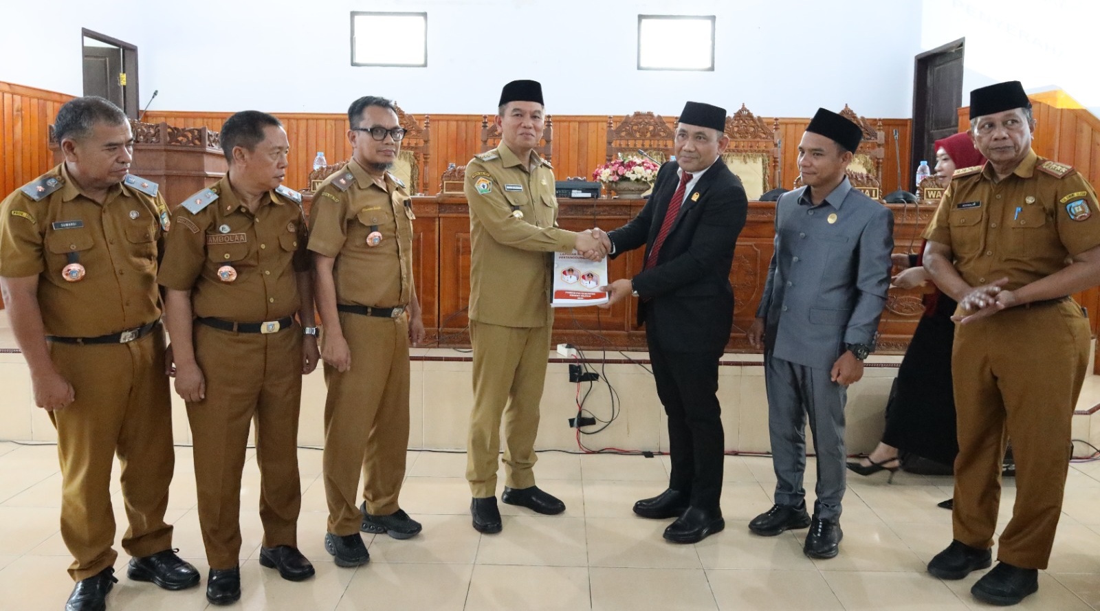 LKPJ Bupati 2025 Masuk Meja DPRD, Dorong Percepatan Konsel SETARA