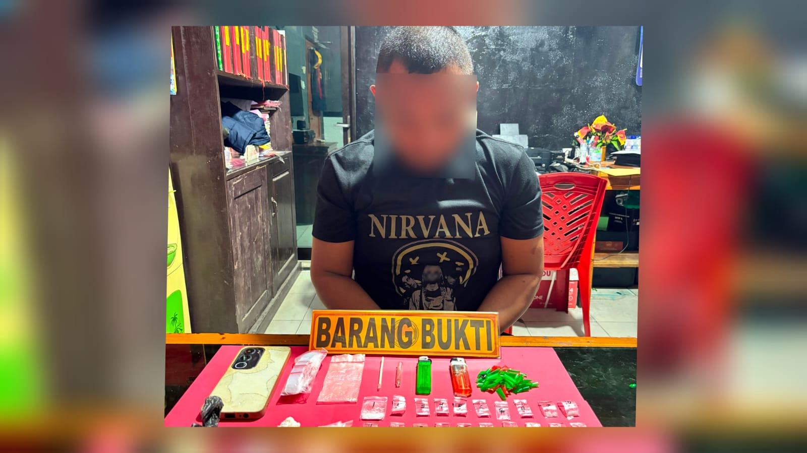 Satresnarkoba Polres Konsel Tangkap Pemuda Asal Desa Lawisata Laonti, Puluhan Paket Sabu Disita
