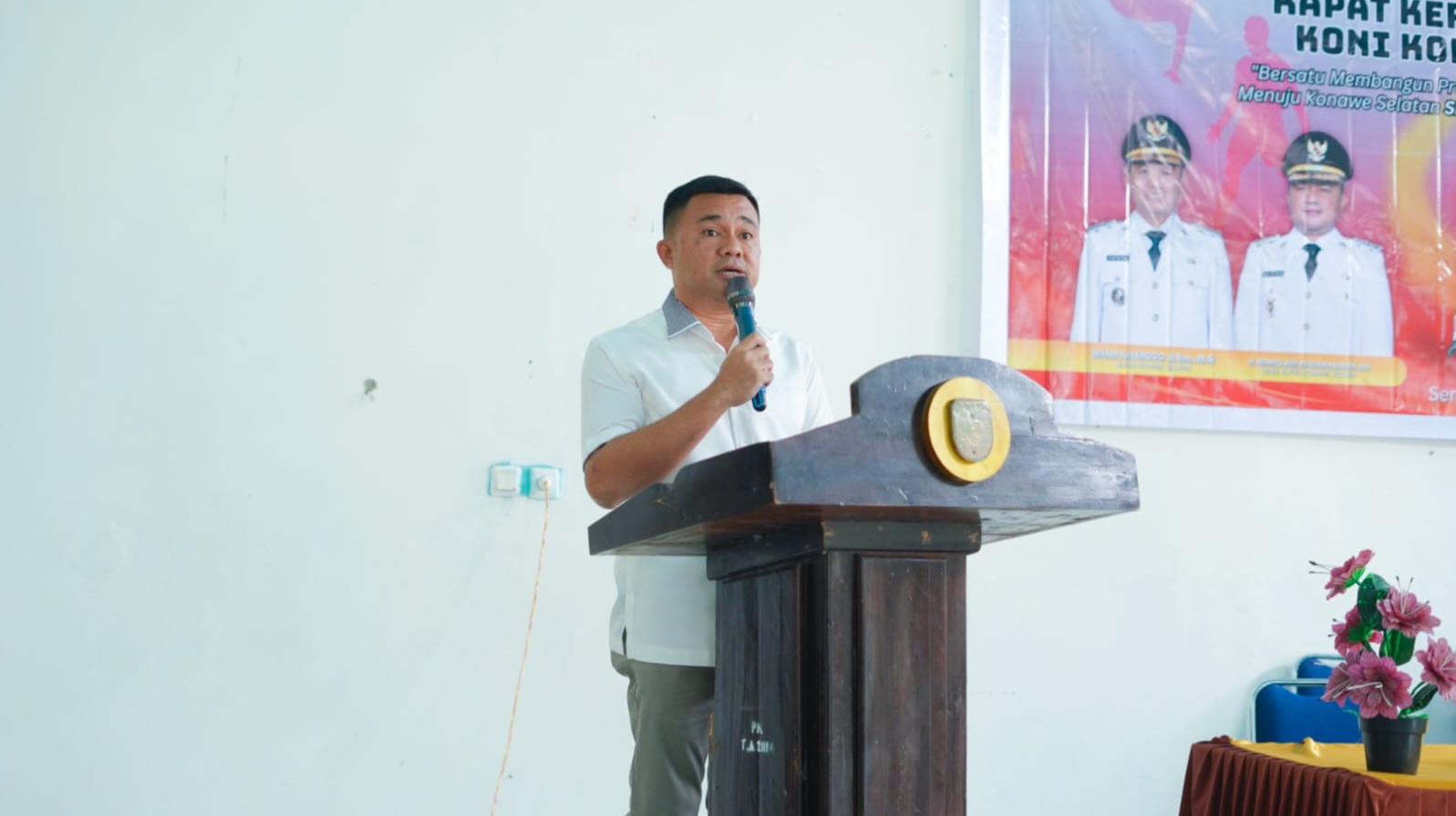 Panitia Penjaringan Musorkab KONI Konsel Resmi Dibentuk, Wahyu Imran Dapat Dukungan 33 Pengcab