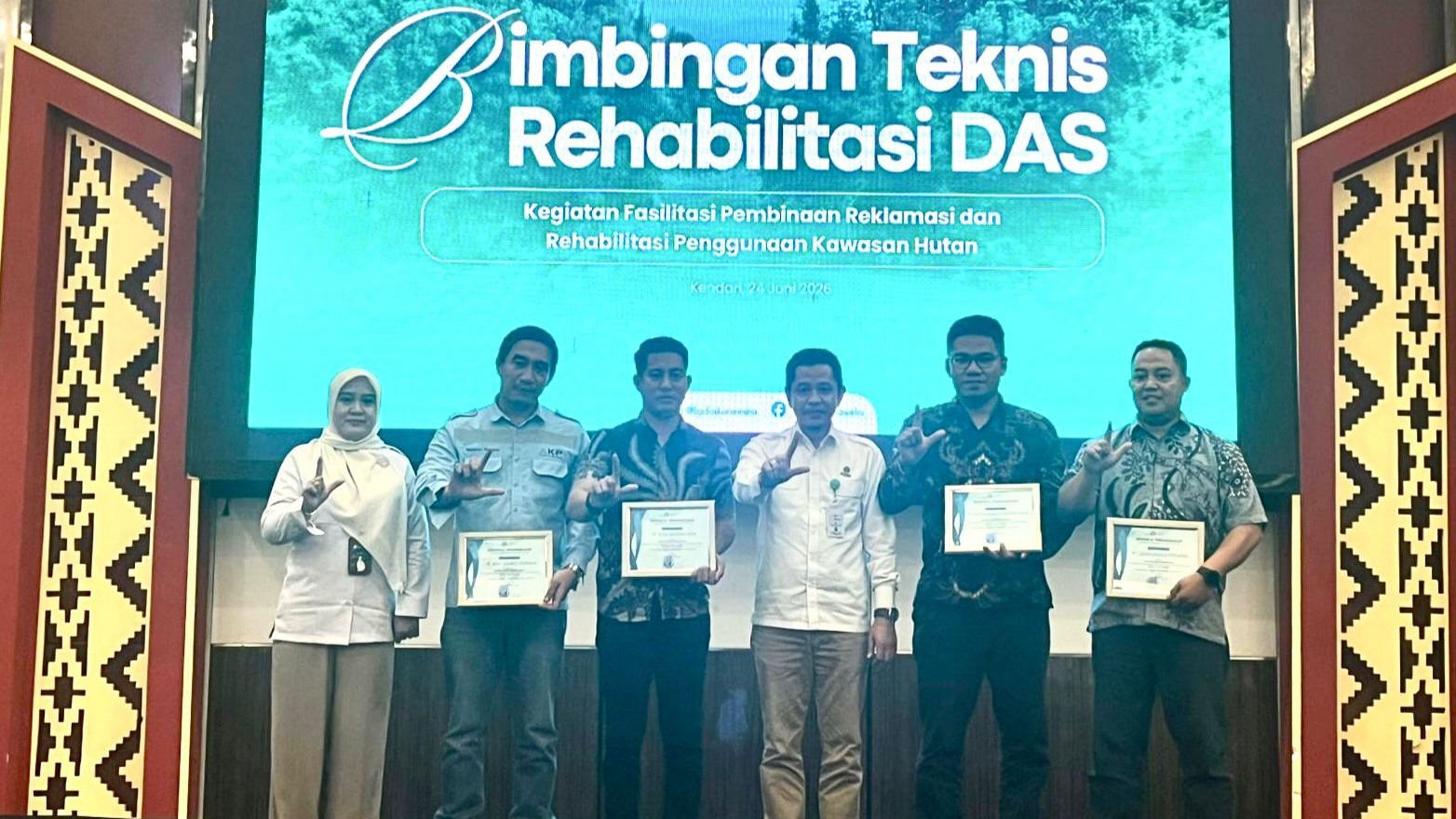 Pulihkan 743 Hektare DAS, PT GKP Raih Penghargaan Terbaik I Rehab DAS Award 2026