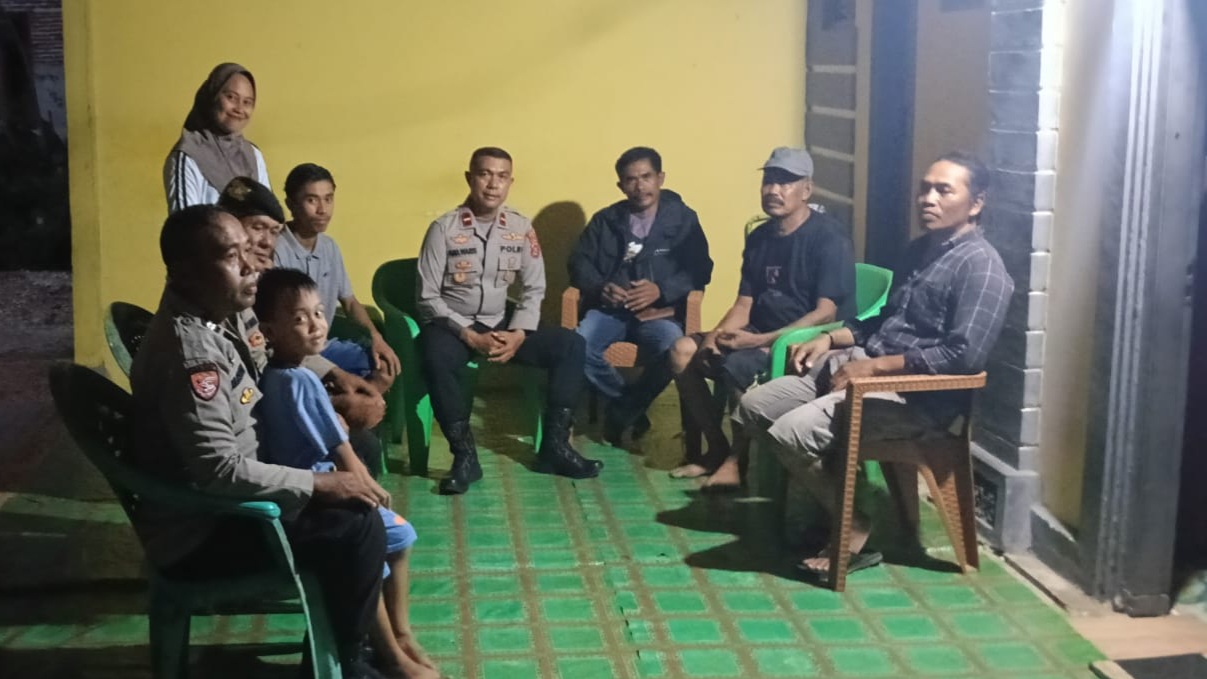 Patroli Dialogis, Polsek Benua Ajak Warga Jaga Kamtibmas
