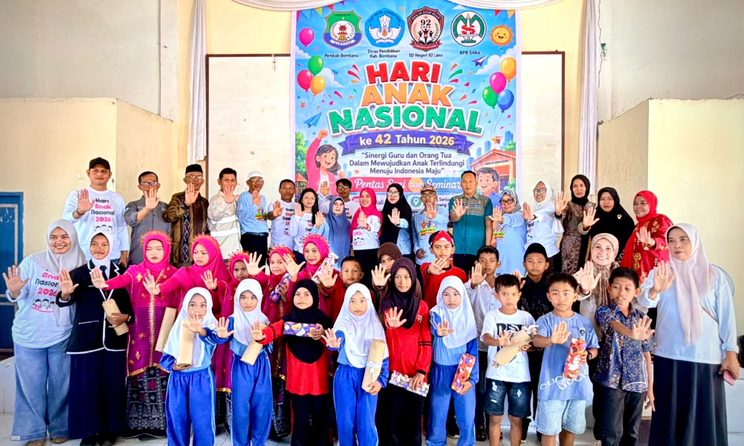 Rayakan Hari Anak Nasional 2026, KPR Silika Gandeng SDN 92 Laea Perkuat Kolaborasi Perlindungan Anak