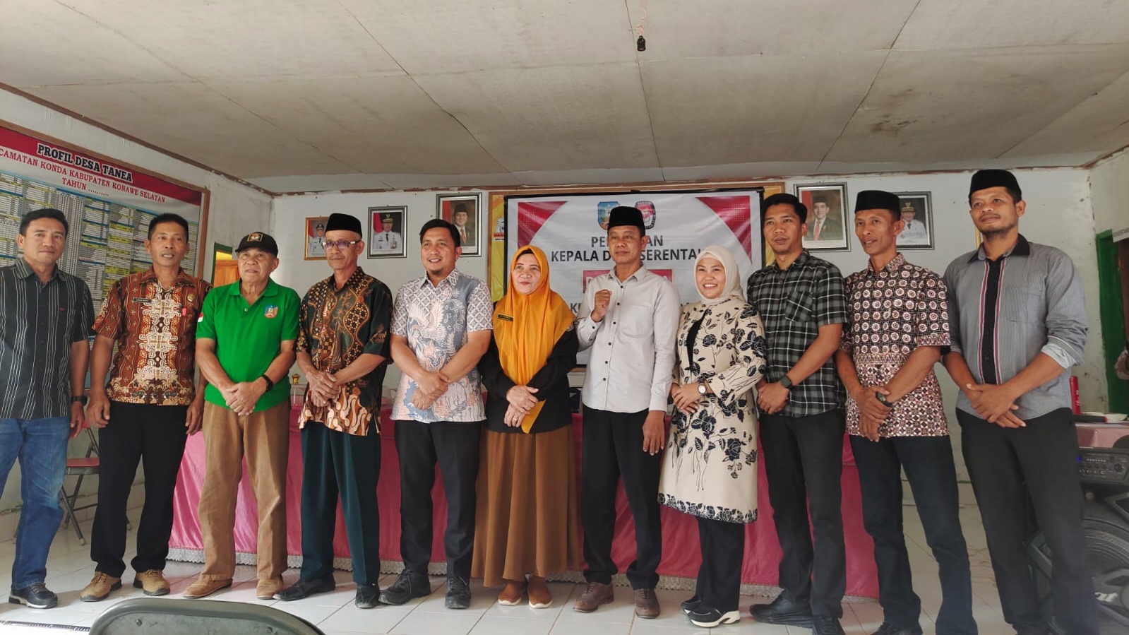 Panitia Pilkades Tanea 2026 Tetapkan Lima Calon Kepala Desa, Berikut Daftar Namanya