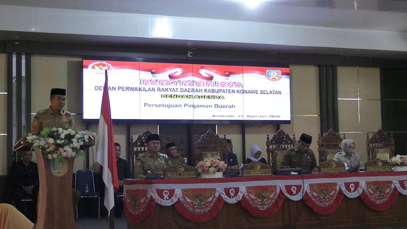 DPRD Konsel Restui Pinjaman Bank Sultra, Bupati Irham: Percepatan Pembangunan Infrastruktur serta Peningkatan Layanan Publik