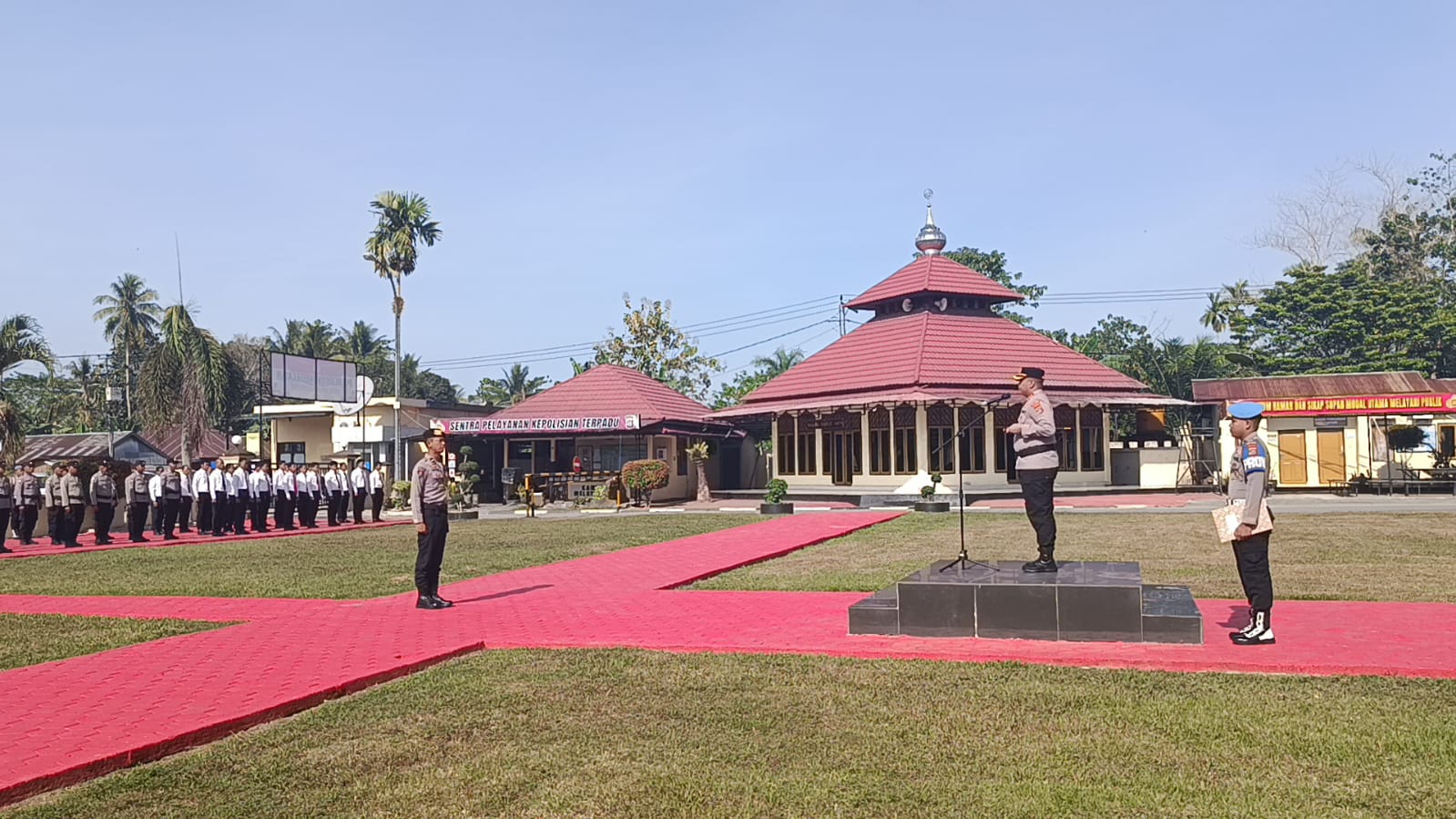 Peringati HAORNAS ke-43, Kapolres Konawe Selatan Tekankan Pentingnya Pola Hidup Sehat