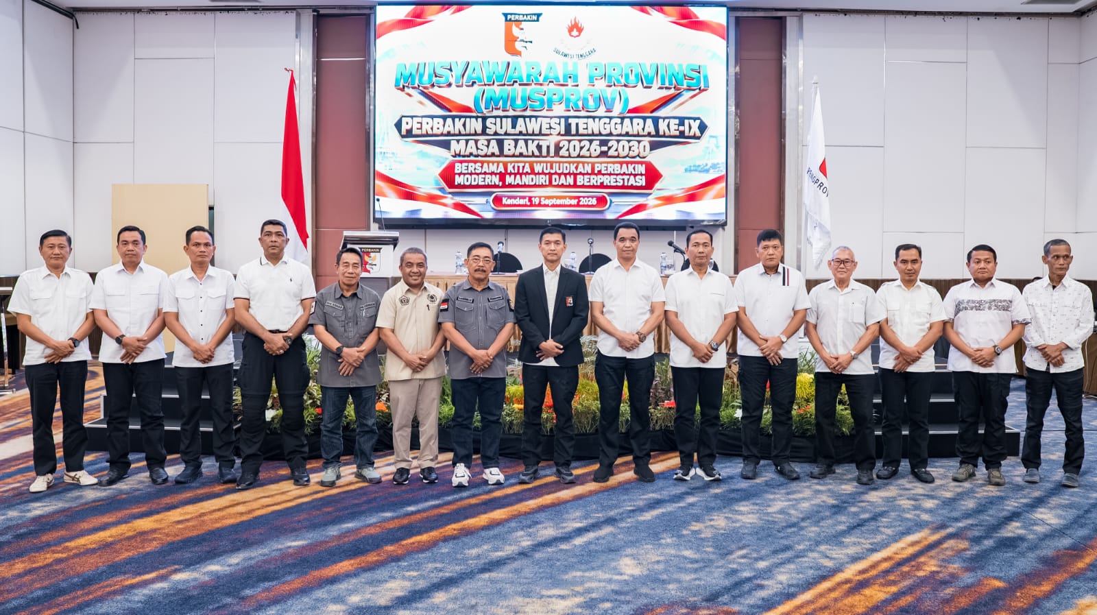 Musprov 2026, Kapolda Sultra Terpilih Pimpin Perbakin