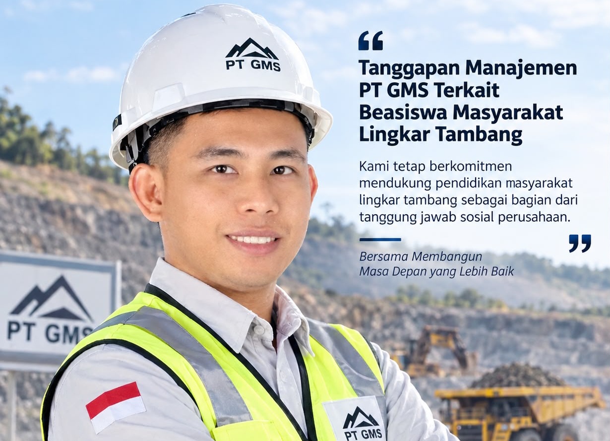 PT GMS Tegaskan Komitmen Beasiswa Masyarakat Lingkar Tambang