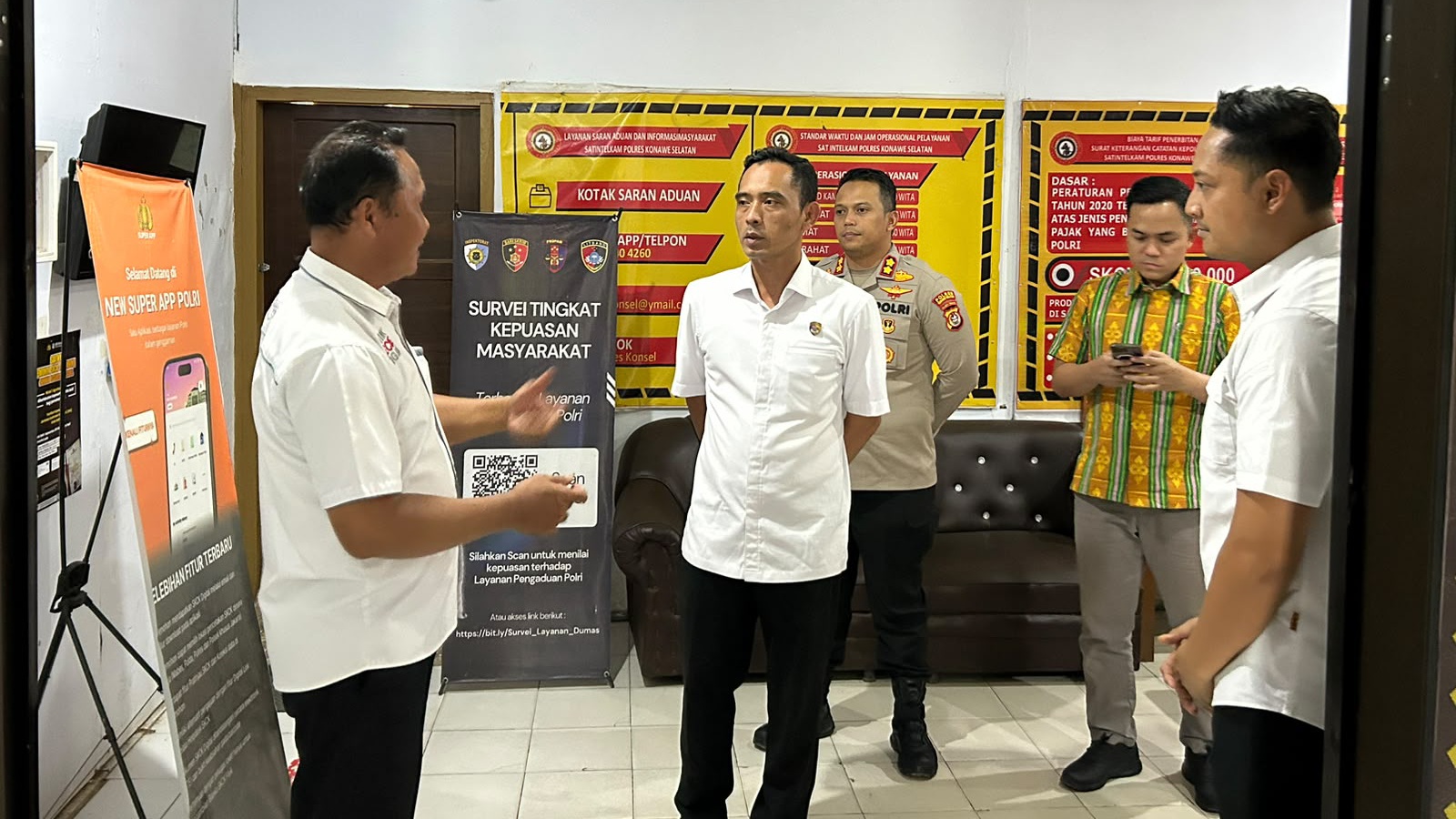 Dorong Pelayanan Humanis, Mabes Polri Verifikasi Pelayanan Publik Polres Konawe Selatan