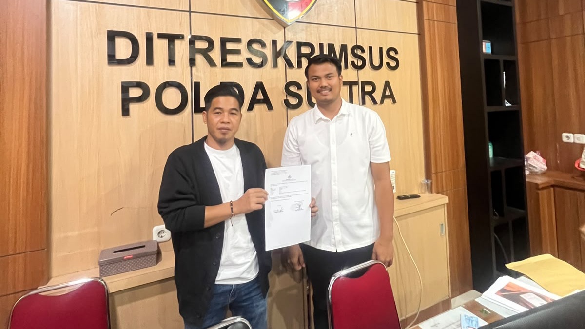 Wawan Kusnadi Laporkan Akun Facebook Konsel Update Dugaan Pencemaran Nama Baik di Polda Sultra