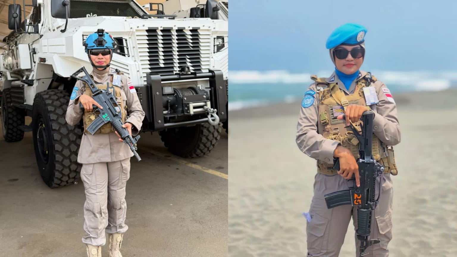 Brigpol Dwi Nurrohmah Muntalib dan Briptu Azalya, Dua Polwan Polda Sultra Terpilih Jalankan Misi Kemanusiaan PBB di Afrika Tengah
