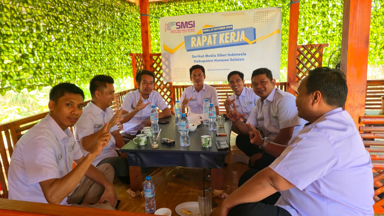 Perkuat Soliditas Internal, SMSI Konawe Selatan Matangkan Program Kerja