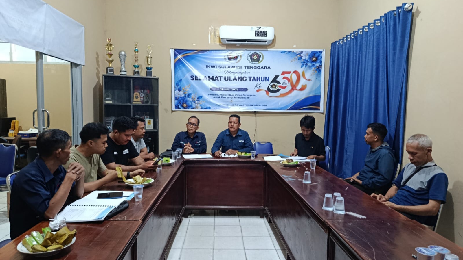 Restu PWI Pusat Turun, Panitia Konferprov PWI Sultra Matangkan Persiapan