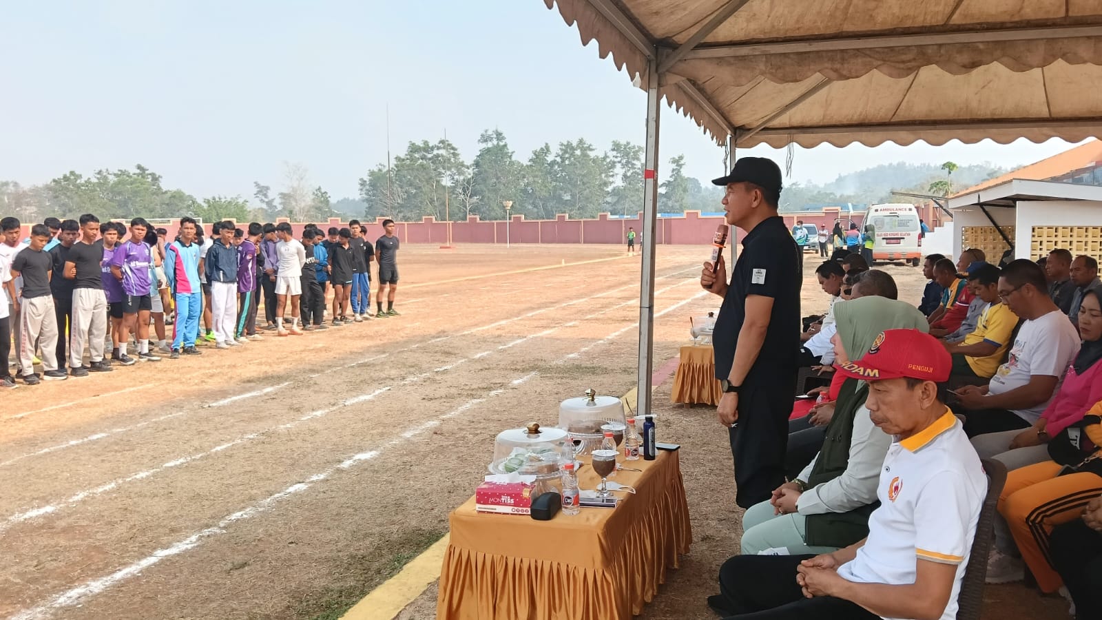Jaring Atlet Menuju Porprov Sultra 2026, Bupati Konsel Buka Seleksi Atletik Diikuti 120 Peserta