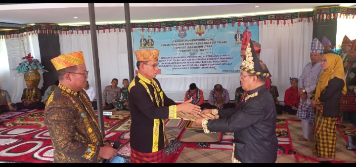 Kukuhkan LAT Butur, Bisman Saranani Tekankan Kemitraan dan Harmonisasi Untuk Majukan Buton Utara